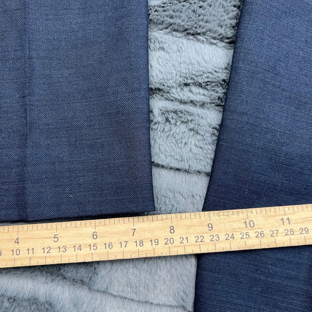 J.Crew Ludlow Slim Fit Suit Pants Navy Blue Wool Blend W35 L32 Mens Trousers